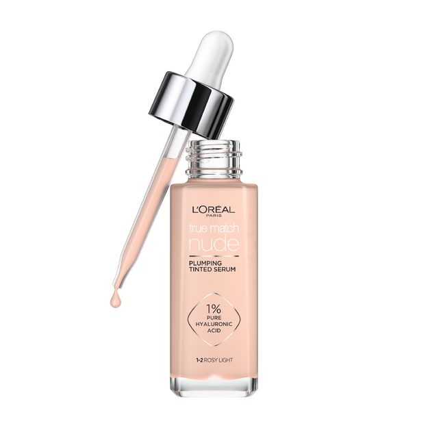 L'Oréal Professionnel - True Match Nude Plumping Tinted Serum - 1-2 Rosy Light - 30 ml