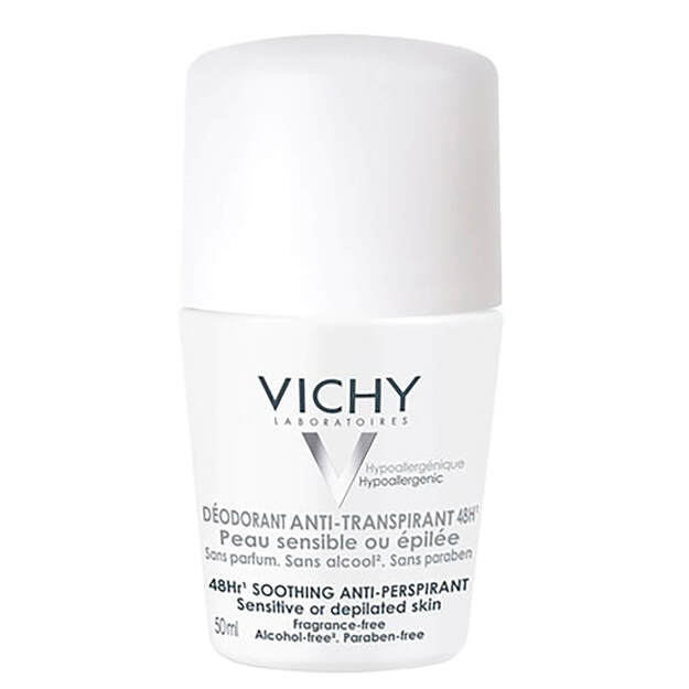 Vichy - Antiptranspirante Sensitive Deo Roll-On 48Hrs 50 ml