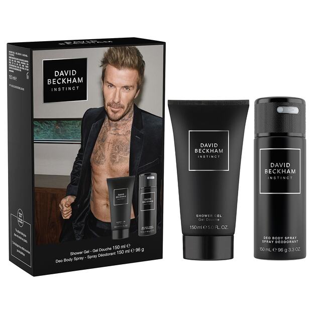 David Beckham - XMAS Instinct Deo Spray 150 ml + Shower Gel 150ml