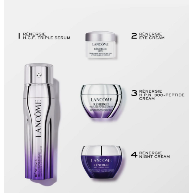 Lancôme - Rénergie H.C.F. Triple Serum Face Routine Set