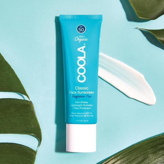 Coola - Classic Face Lotion Sunscreen White Tea SPF 50 - 50 ml