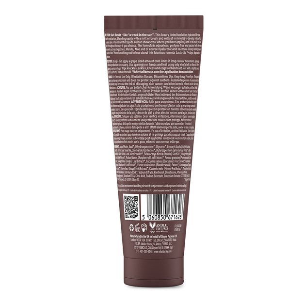 Vita Liberata - The Lotion - Dark