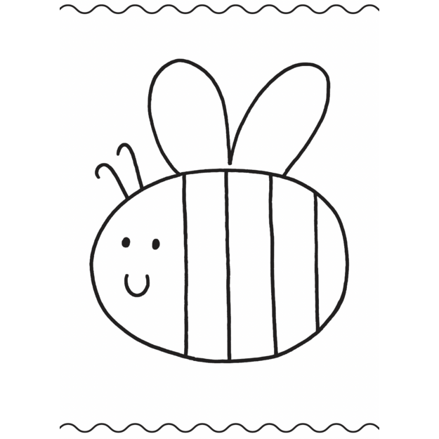 Malebog til dig der er 2 år