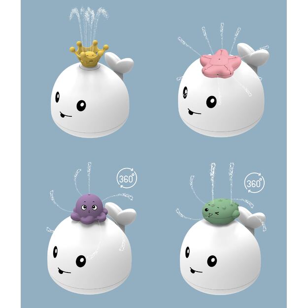 Carlo Baby - Val with water-spraying accessories and lights +18m (SKU: 667701)