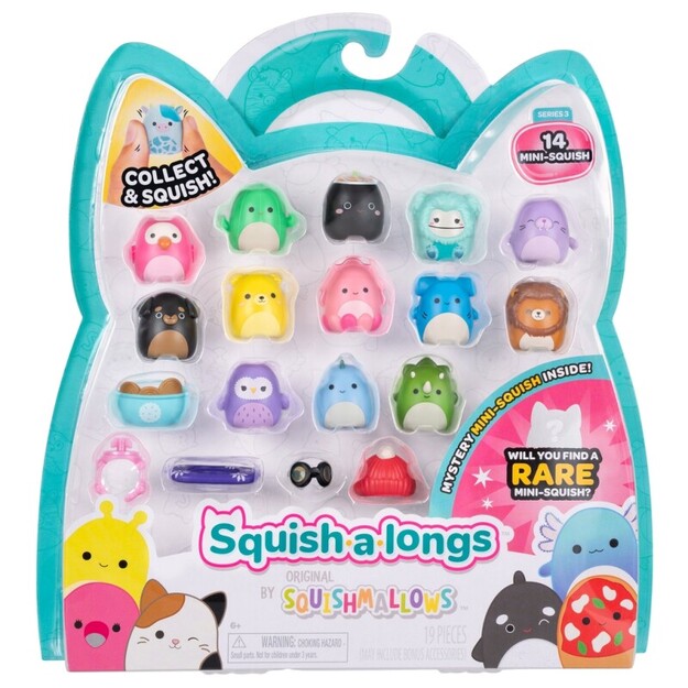 Squish-a-longs - 2,5 cm 14-pak Style 2 S3 (2520232)