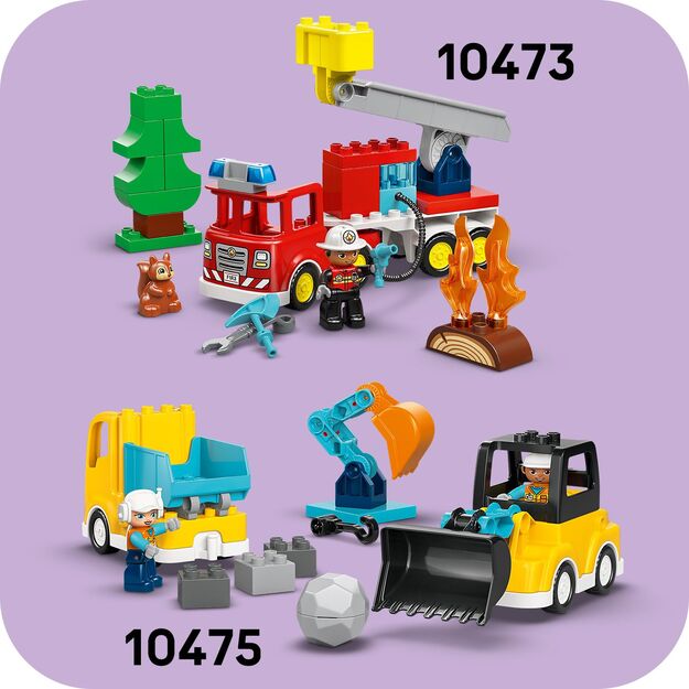 LEGO - DUPLO Town - Blue Police Motorcycle (10471)