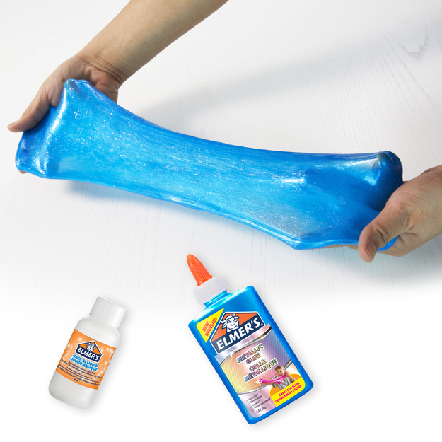 Elmer's - Metallic Liquid Glue - Blue (147 ml) (2109503)