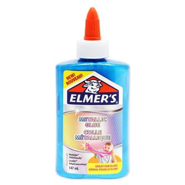 Elmer's - Metallic Liquid Glue - Blue (147 ml) (2109503)