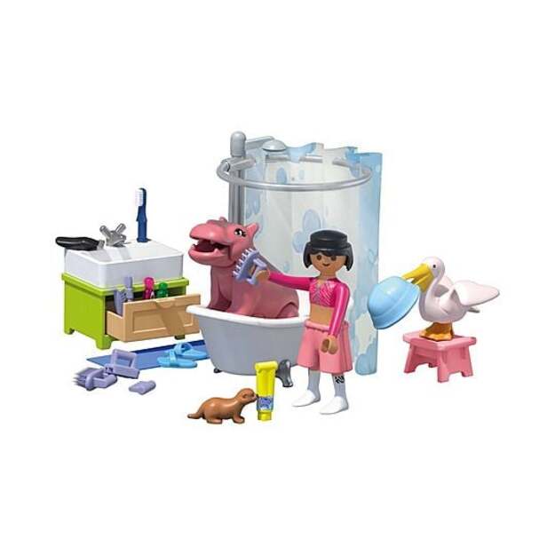 PLAYMOBIL - Animals & Friends: Animal Bathtime (71950)