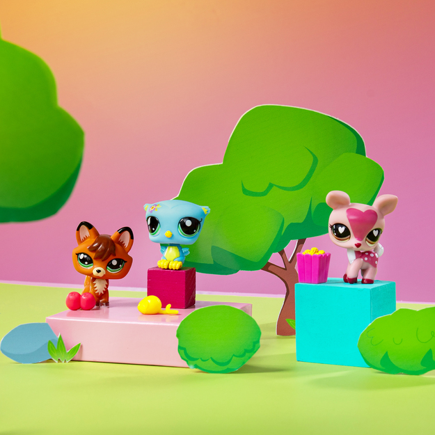 Littlest Pet Shop - Pet Trio in Tube S3 (646)