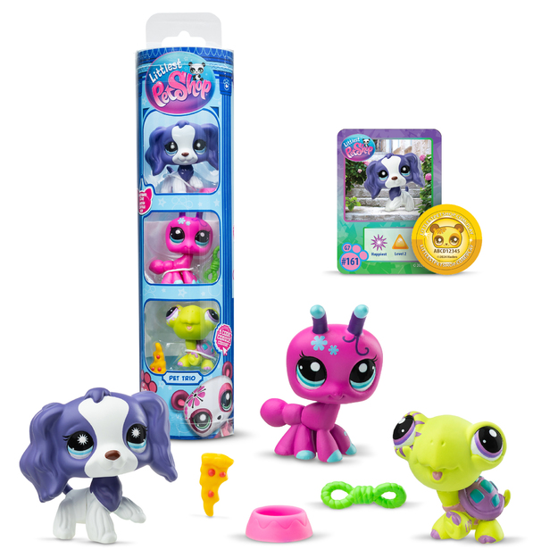 Littlest Pet Shop - Pet Trio in Tube S3 (646)