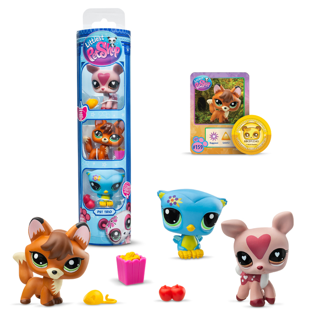 Littlest Pet Shop - Pet Trio in Tube S3 (646)