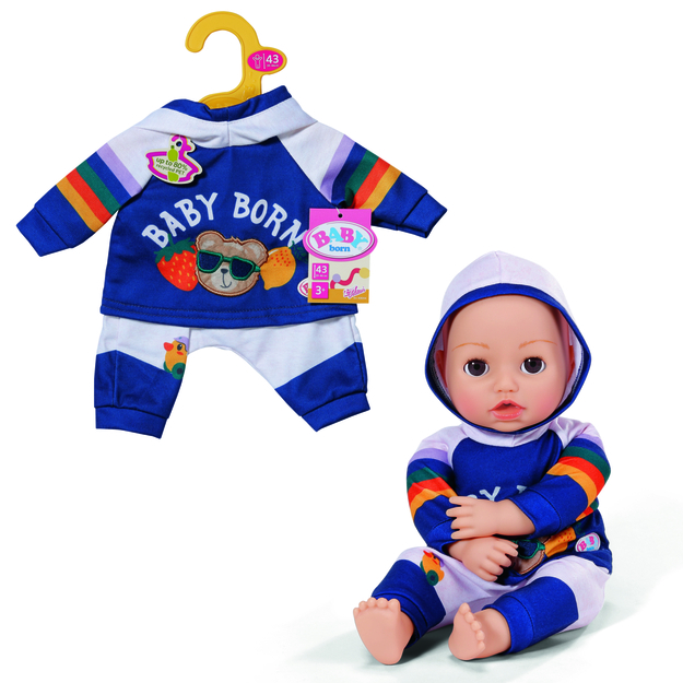 BABY born - Jogging Suit Navy 43cm (838204)