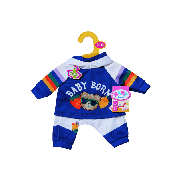 BABY born - Jogging Suit Navy 43cm (838204)