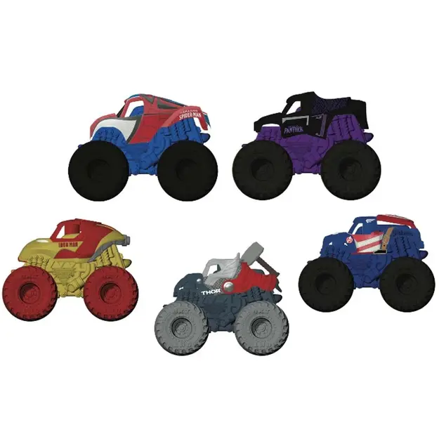 Monster Jam Mini Jams Marvel 5 Pack (6075434)