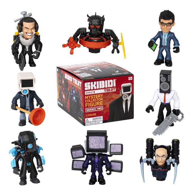 Skibidi Toilet - Mystery Figure Collection Series 2 Assorted (1310S2)