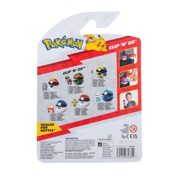 Pokémon - Clip N Go Tyrunt with Dusk Ball (PKW4154)