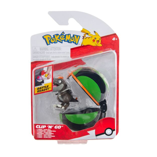 Pokémon - Clip N Go Tyrunt with Dusk Ball (PKW4154)
