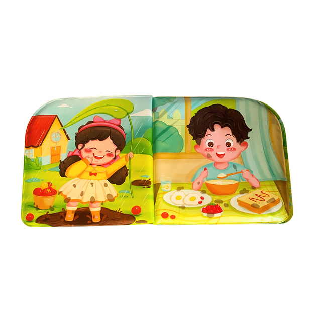 Magni - Bath book with color reaction, happy kid (5728)