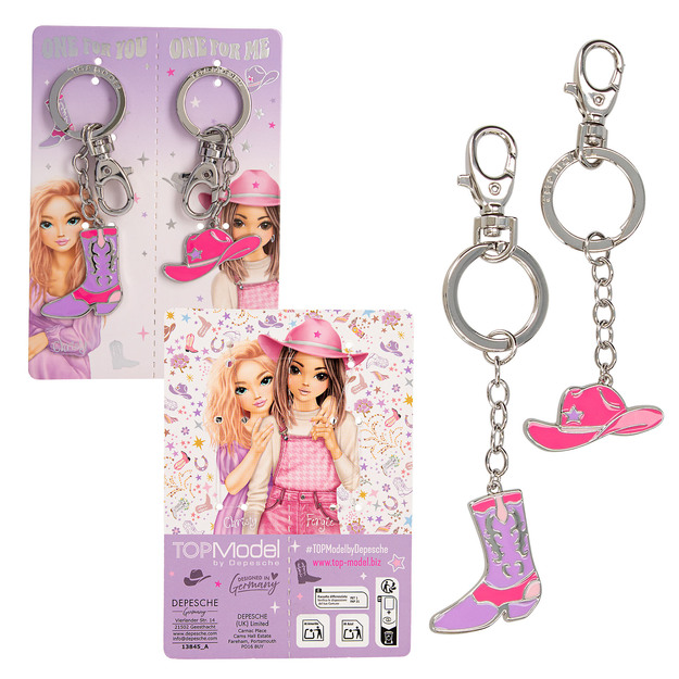 TOPModel - BFF Keyring COWGIRL (413845)
