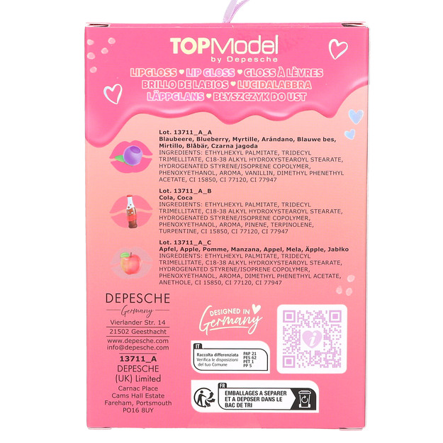 TOPModel - Lip Gloss Set BEAUTY and ME - 8 ml