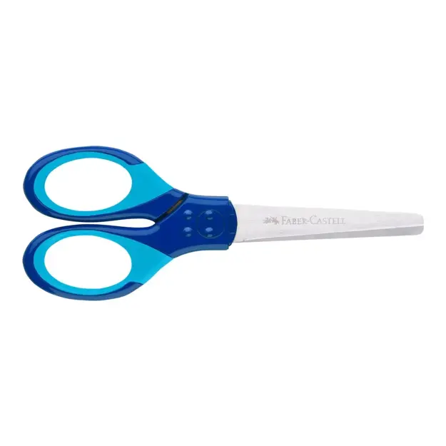 Faber-Castell - School scissors Grip - Blue (181549)