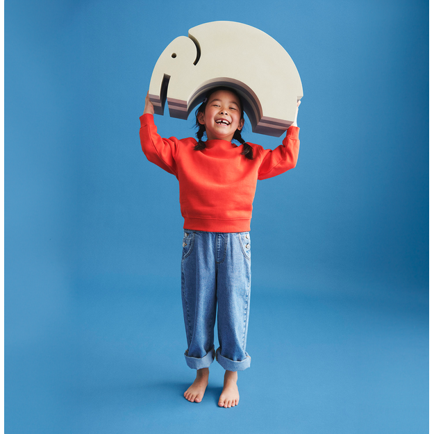 bObles - Elephant L24 Grey Zoo (06-031-024-088)