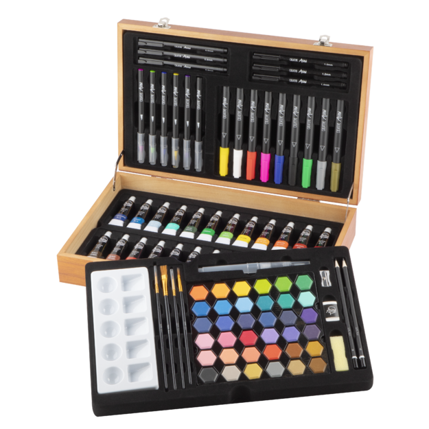 Moxy - Mixed media art set, 92 pcs (AR9026/25A)