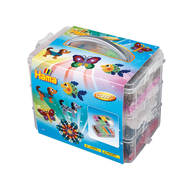 Hama Beads - Midi - Large Storage Box with 12000 beads (6751)