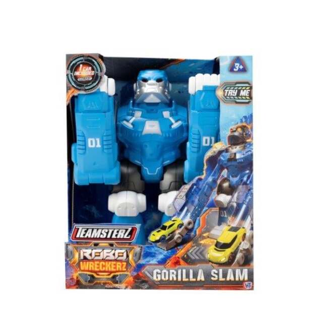 Teamsterz - Robo Wreckerz Gorilla Slam With 1 Car