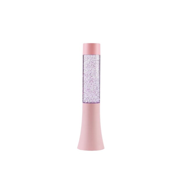 iTotal - Flared Glitter Lamp - Pastel Pink - 33.5 cm