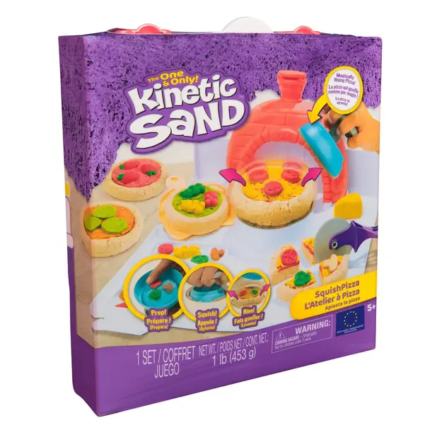 Kinetic Sand Squish Pizza (6072551)