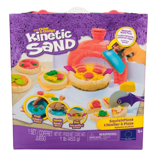 Kinetic Sand Squish Pizza (6072551)