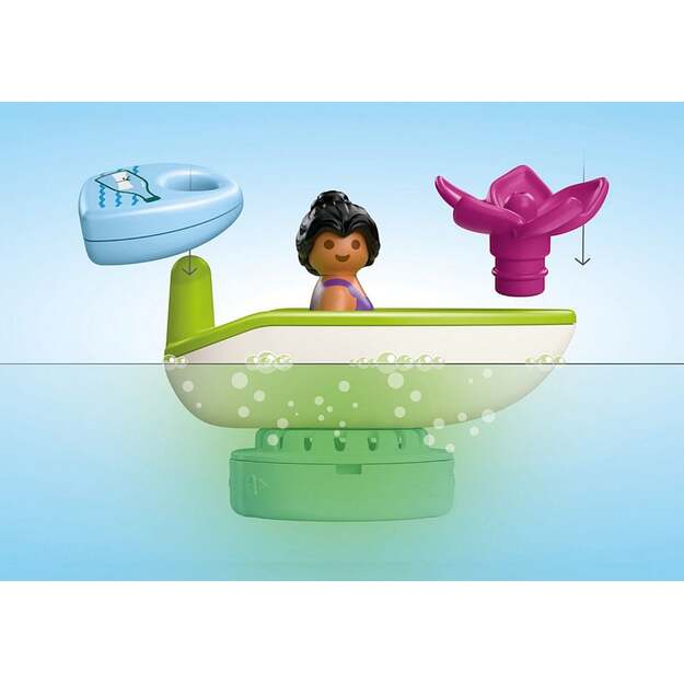 PLAYMOBIL - JUNIOR & Tinti: Colourful Bath Time Christmas Countdown (71777)