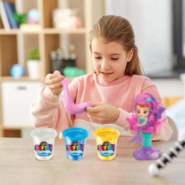 Cra-Z-Art - Softee Dough Sparkling Mermaid Styling Salon (CRDOUGH12)