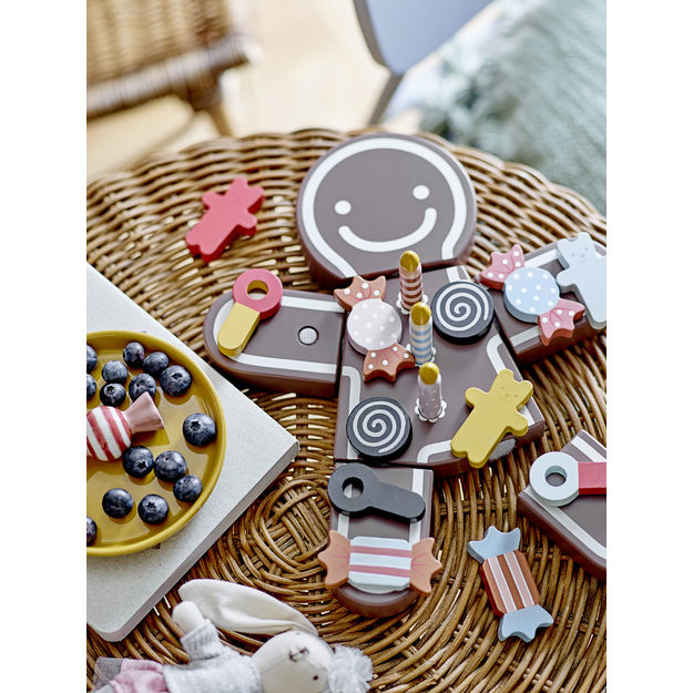 Bloomingville MINI - Play Set, Food, Brown, MDF (82053024)