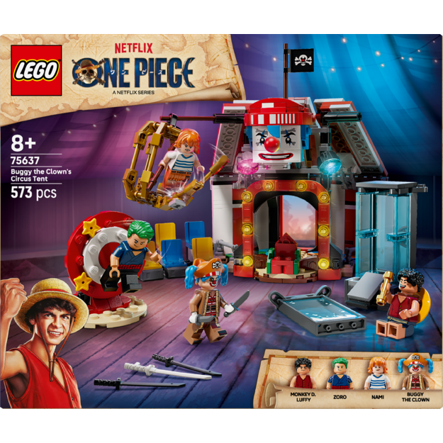 LEGO ONE PIECE - Buggy the Clown's Circus Tent (75637)