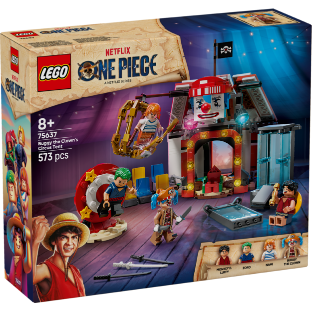 LEGO ONE PIECE - Buggy the Clown's Circus Tent (75637)