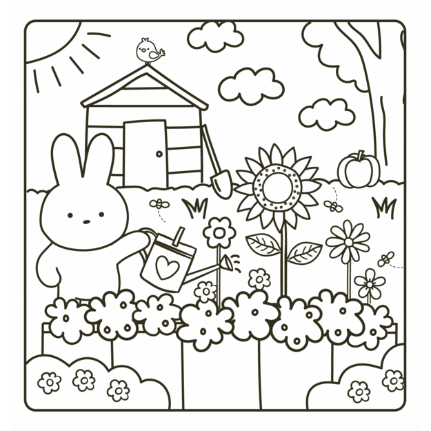 Cozy Coloring - Sunny Vibes: Cozy Colouring box