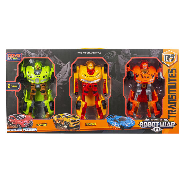 Speed Car - Transrobot - 3 Large Vehicles (46452)