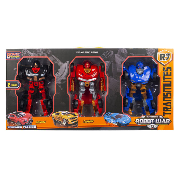 Speed Car - Transrobot - 3 Large Vehicles (46452)