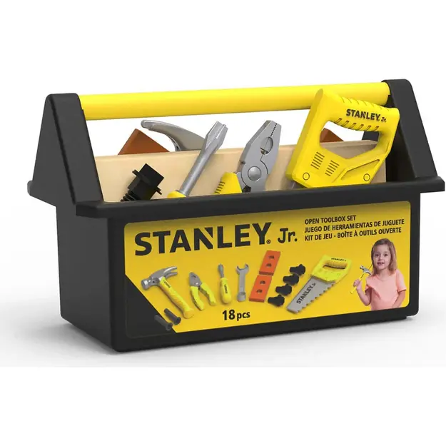 Stanley Jr. - Pretend Play Open Toolbox Set (SRP065-SY)