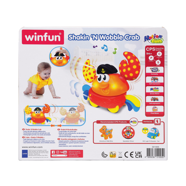 Winfun - Shakin 'N Wobble Crab (1005-NL)