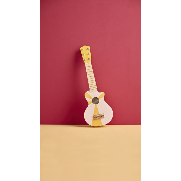 Music - Guitar yellow white - (1000954)