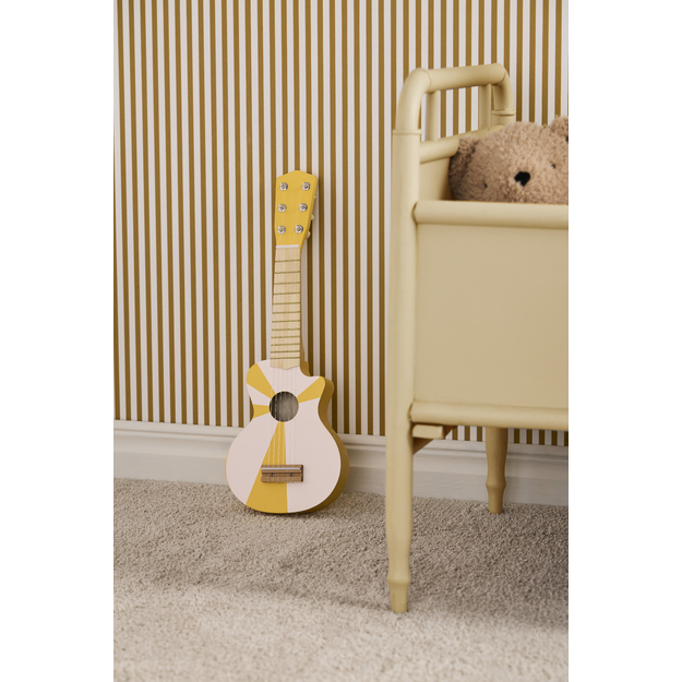 Music - Guitar yellow white - (1000954)
