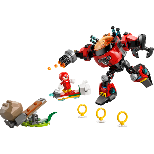 LEGO - Sonic - Knuckles vs. Dr. Eggman Egg Crusher Mech (77005)