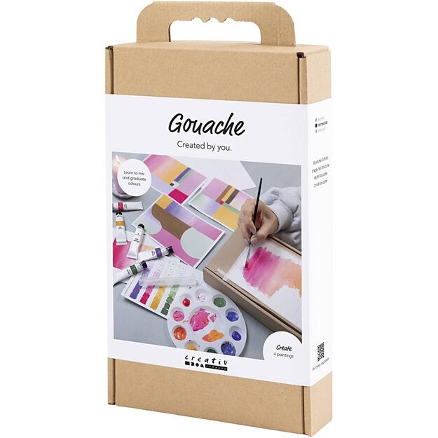 Craft Kit Gouache - Paintings - assorted colours (977851)