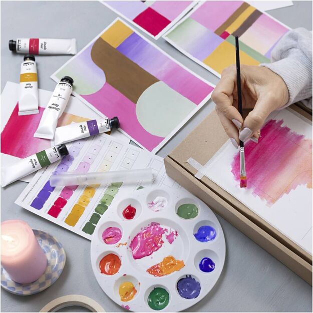 Craft Kit Gouache - Paintings - assorted colours (977851)