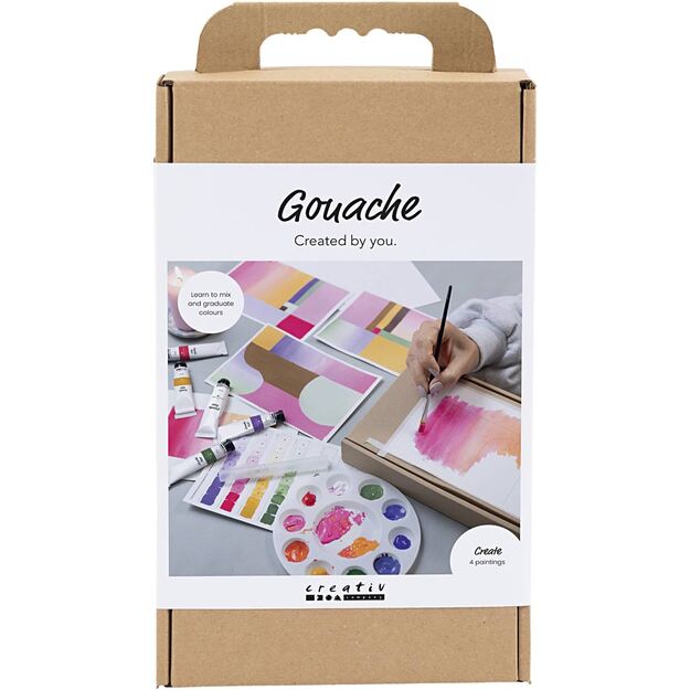 Craft Kit Gouache - Paintings - assorted colours (977851)