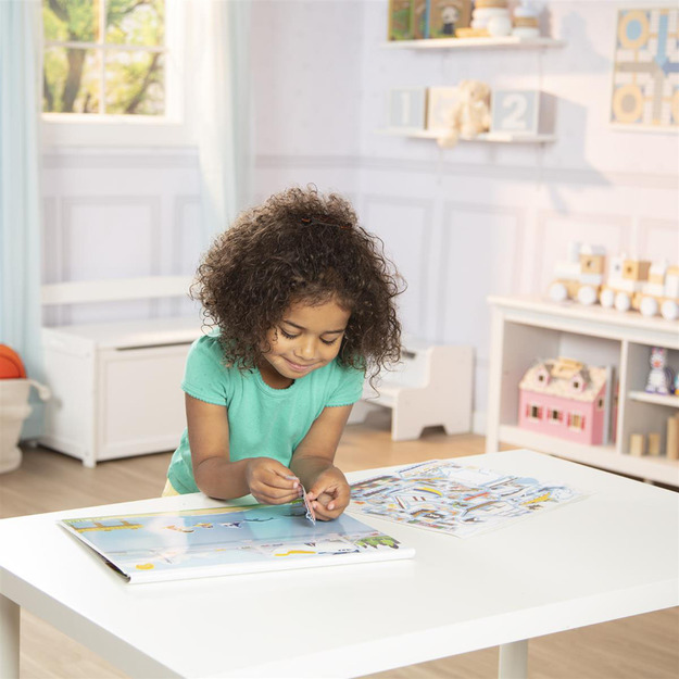 Melissa & Doug - Reusable Stickers Pad Vehicles (806044)